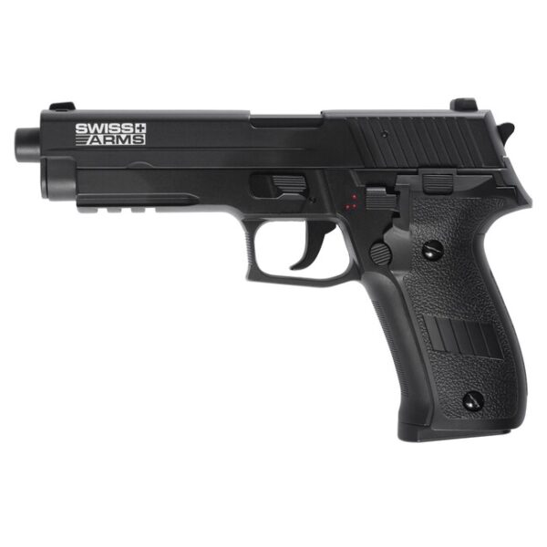 Airsoft pištoľ Cybergun Swiss Arms Navy AEP MOSFET RTP Metal Slide